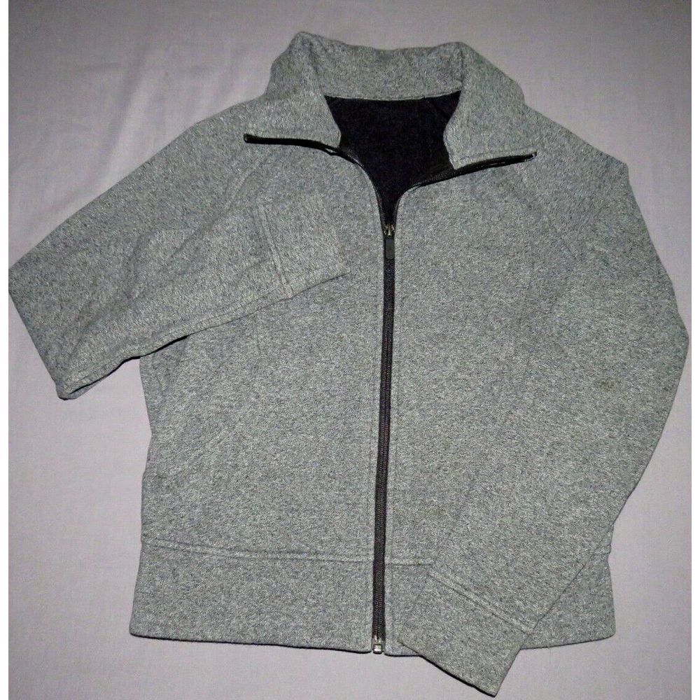Women's Lululemon Gray Zip-Up Pleat Perfection Jacket sz. 4
